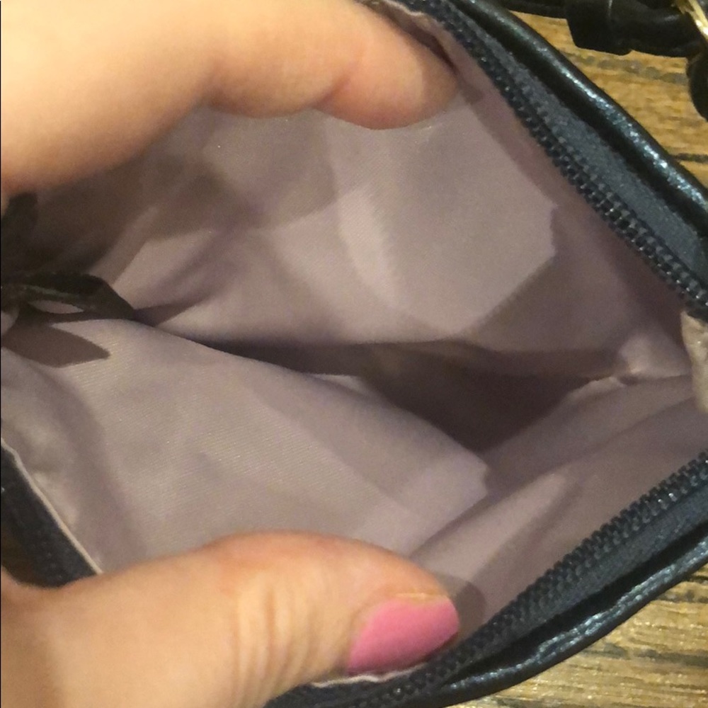 Blue Sequin Coach Wristlet - image 4